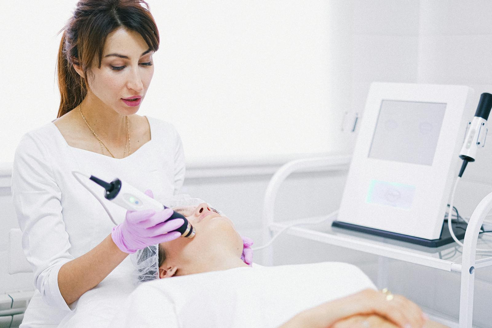 Tratamento a laser para remoção de manchas na pele